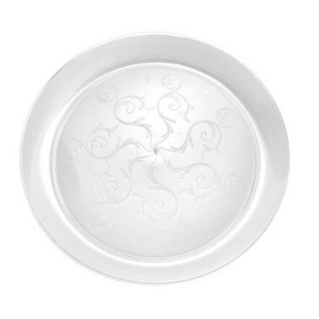 FINELINE SETTINGS Fineline Settings 307 Savvi Serve 7 in. Clear Plate 307